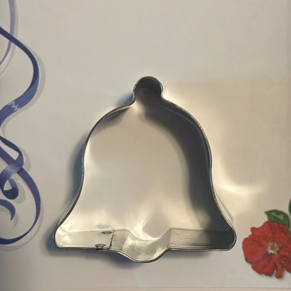 Vintage Angel Bell Cookie Cutters Set of 2